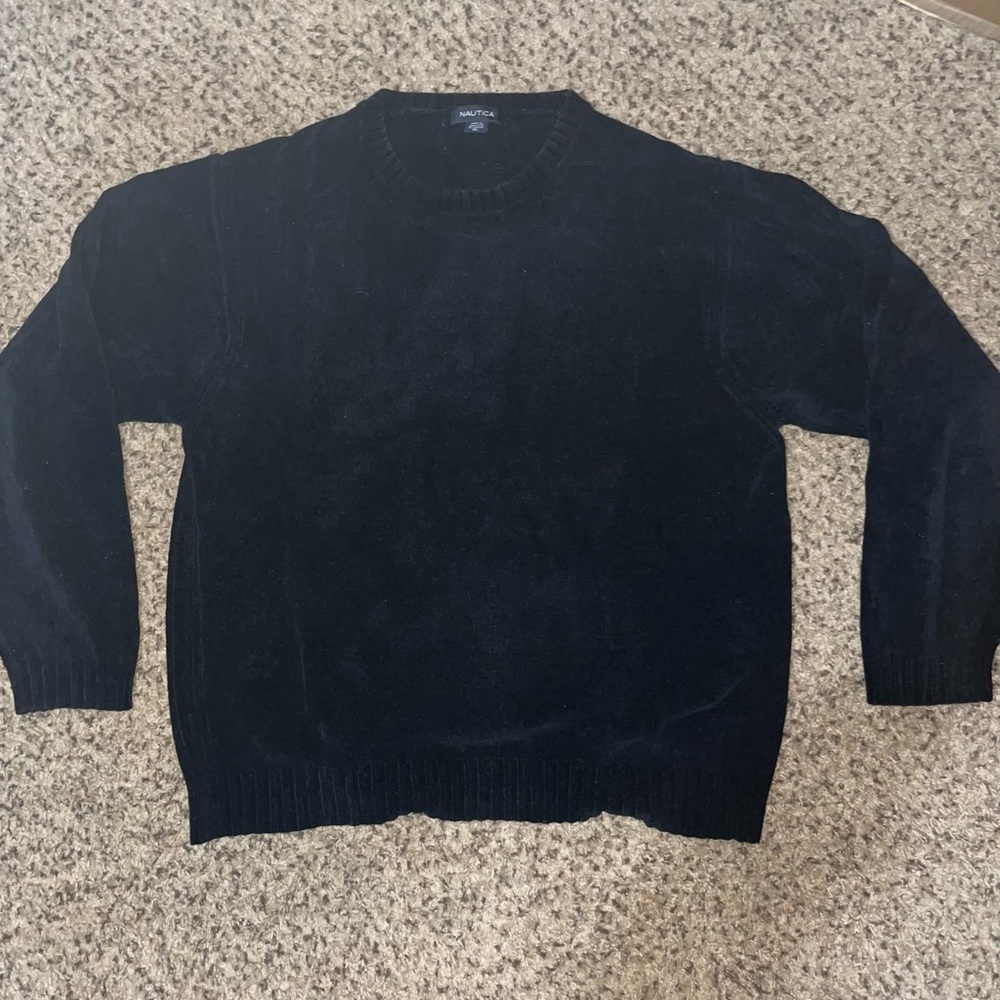 Nautica Men’s XL Black Sweater